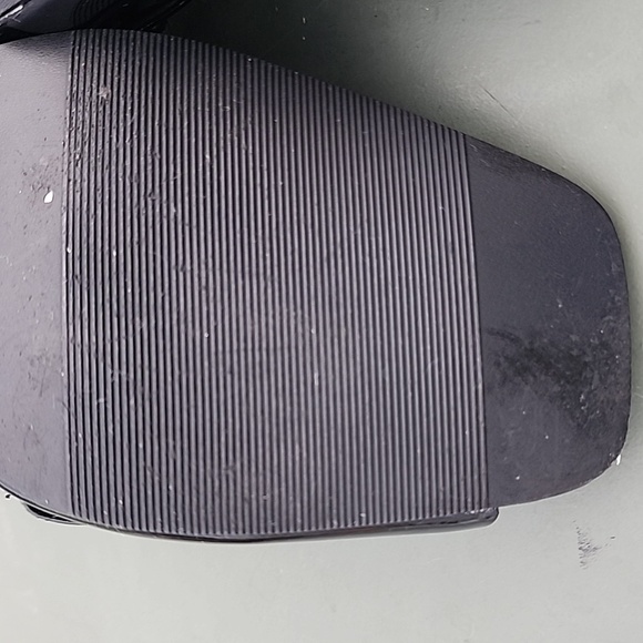 Seychelles Mary Jane Patent Peep Toe Black Heels Size 10 - Picture 10 of 12